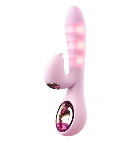 HK LETEN - Photon Sucking Vibrator Wand (Chargeable - Pink)